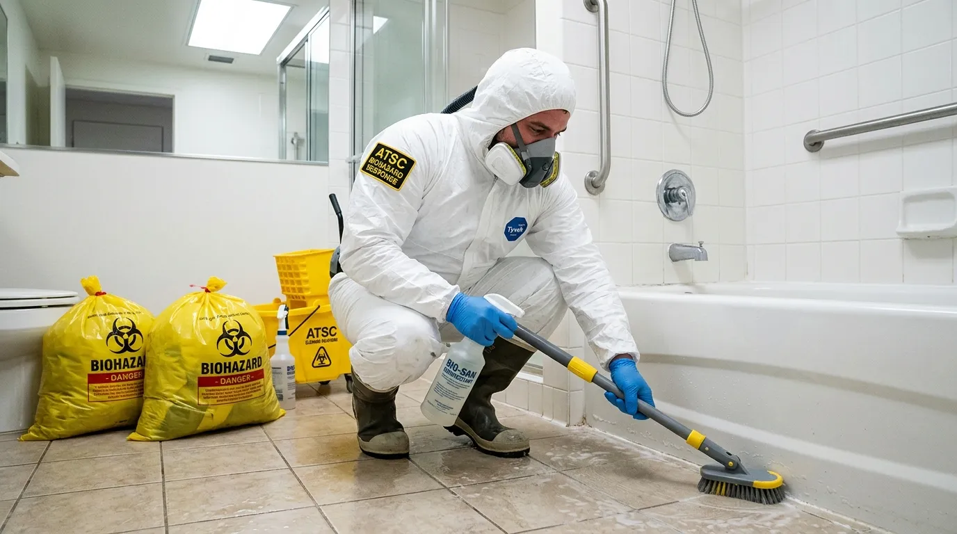 Decontamination equipment deployed for Blood Cleanup in Anacostia